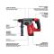 Milwaukee M18 FUEL 1 Inch SDS Plus Rotary Hammer